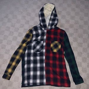 Flannel Hoodie